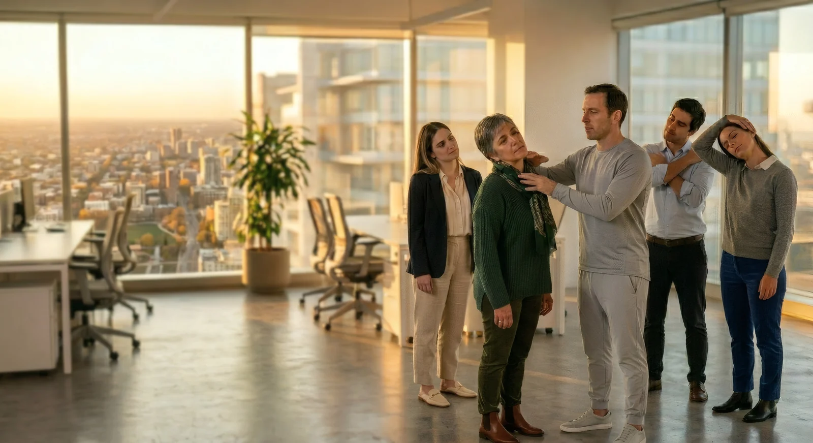 Wellness corporativo y pausas activas