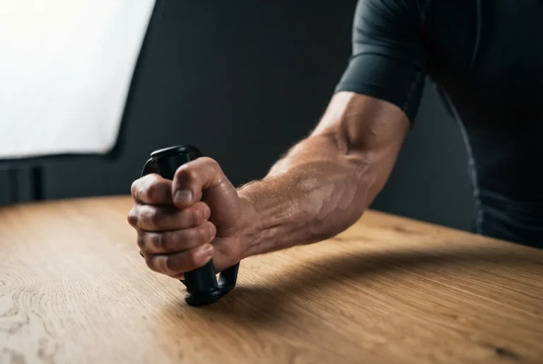 Atleta optimizando la eficiencia de sus Mitocondrias mediante entrenamiento de fuerza en Buenos Aires.
